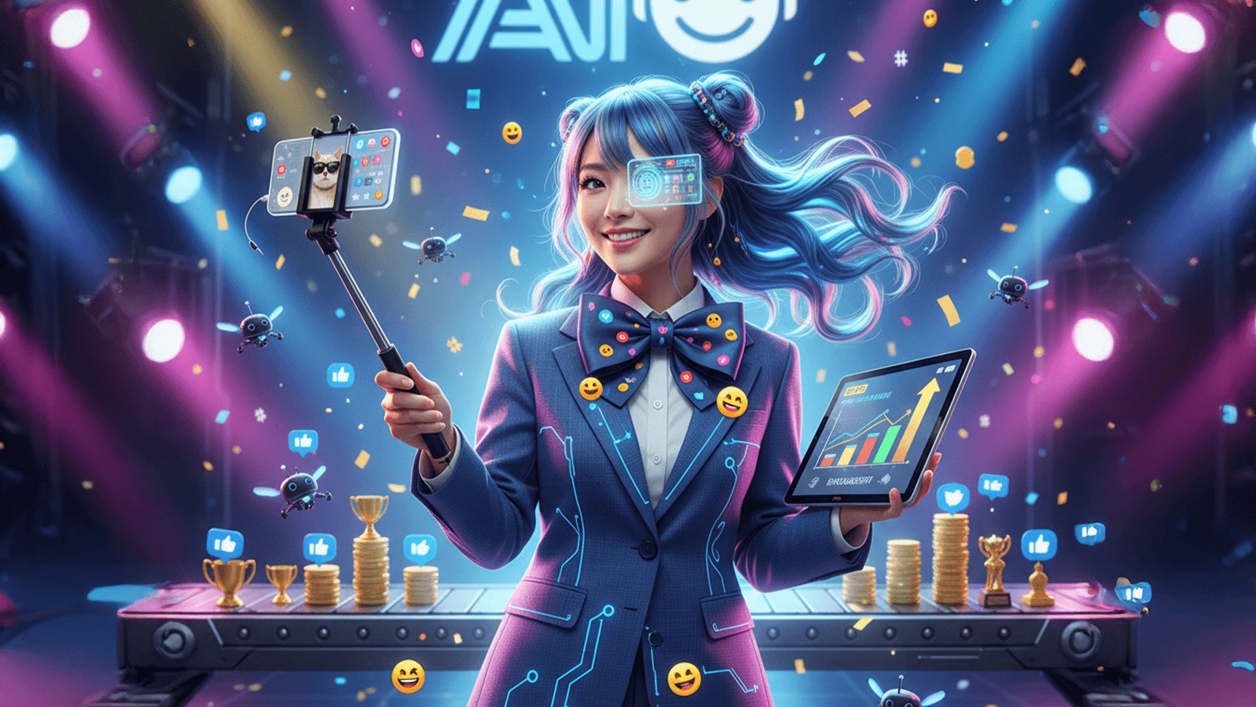 自社専用のAIインフルエンサー
